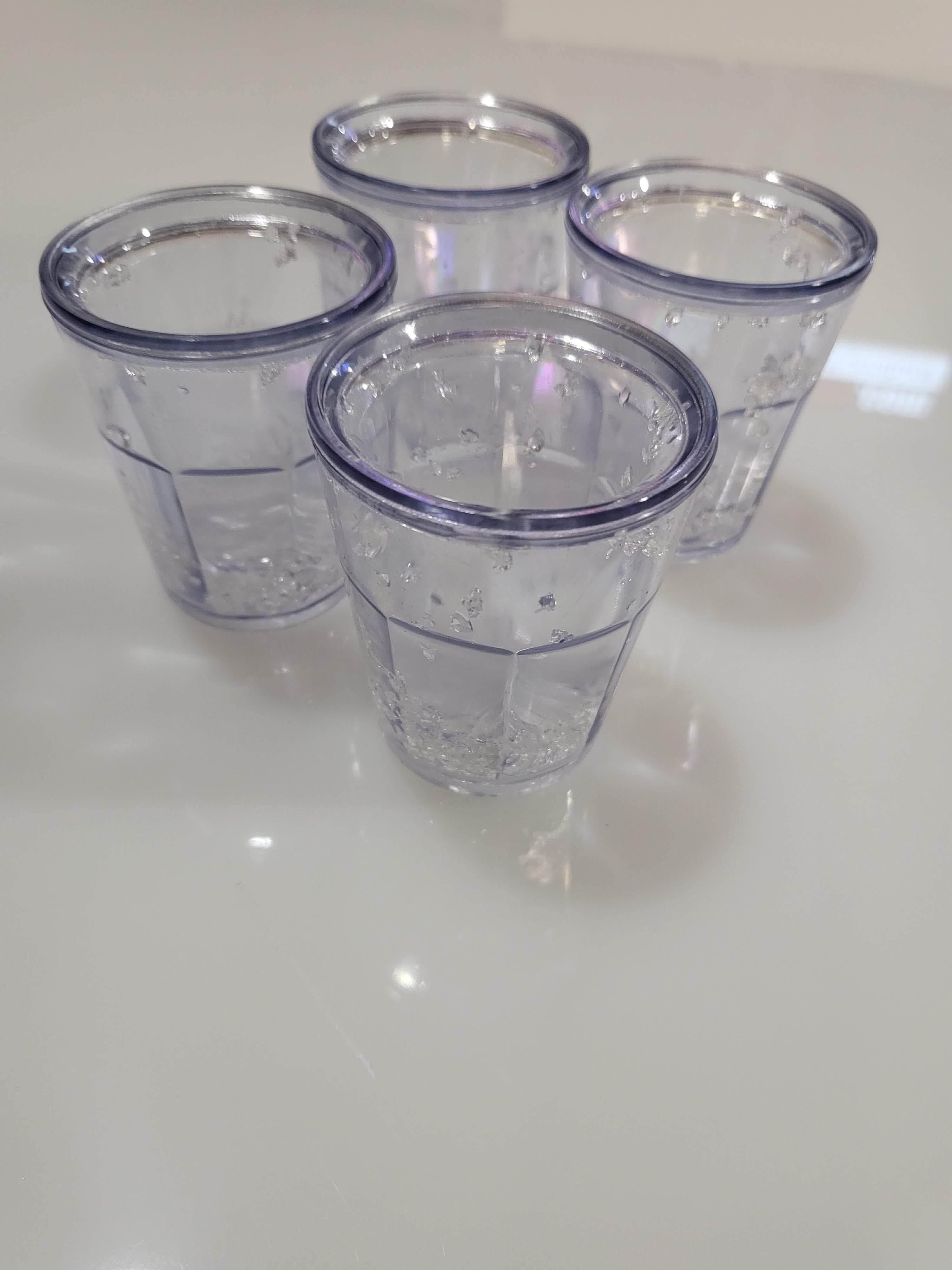 Freezable Shot Glasses Glass Serve Party Bar Restaurant Fun Nightlife Night Club Party Drink Drinking Drunk