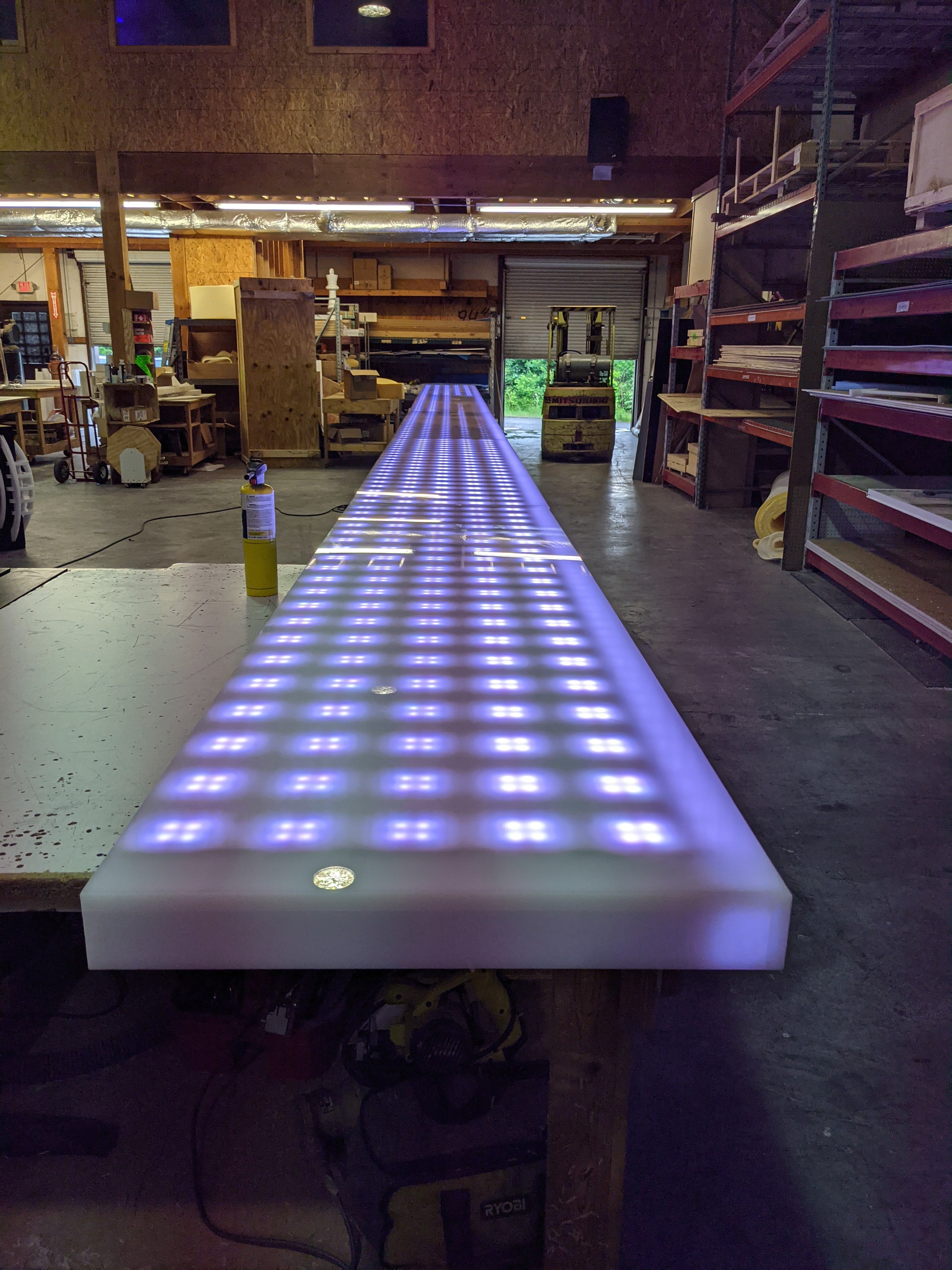 Custom LED Bar Surfaces | Light Up Counter Tops