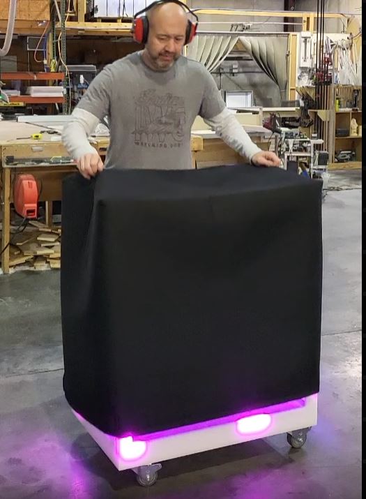 LED Rolling Cooler Soft Cover