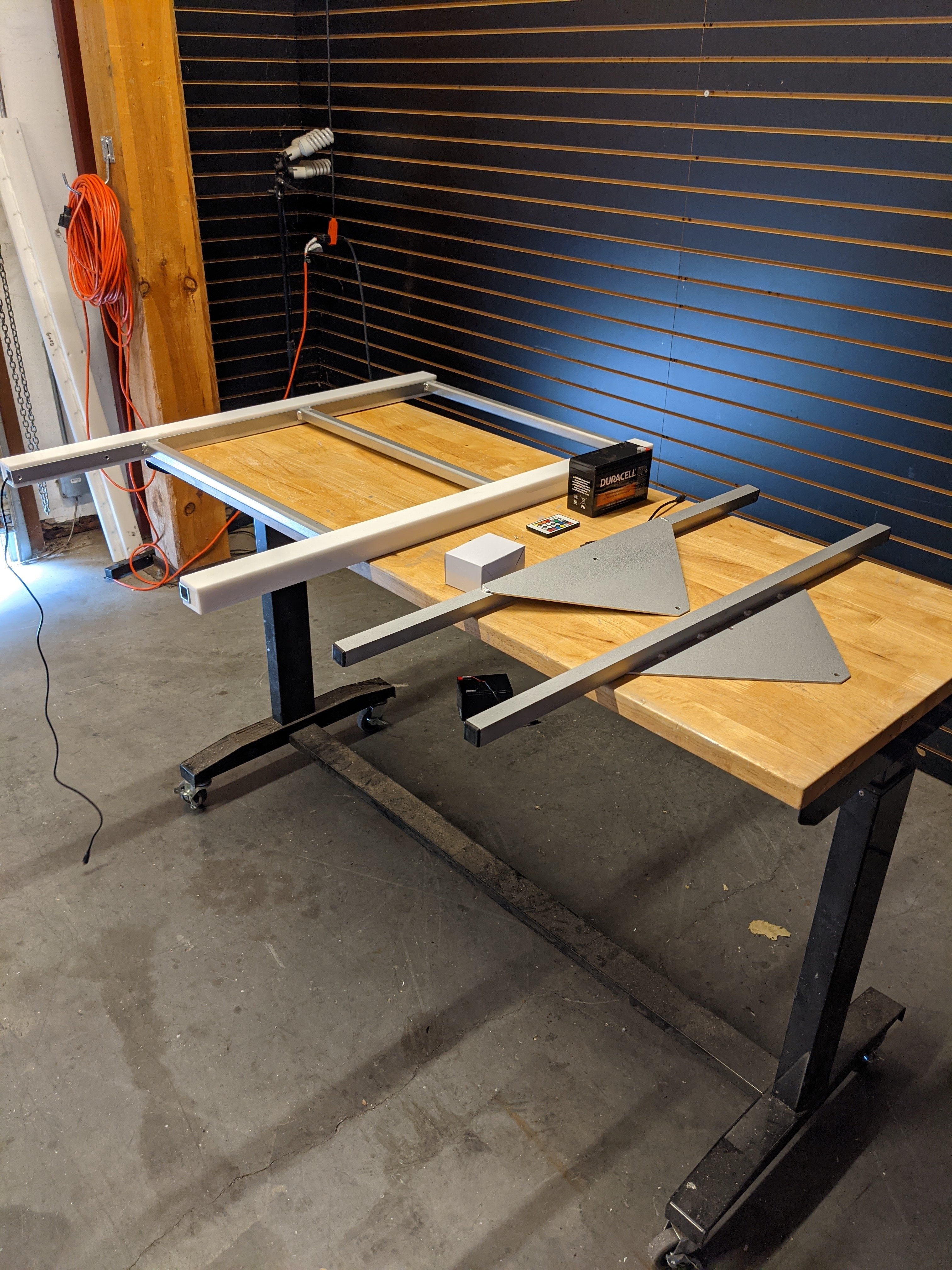 LED Glow Ladder Ball Yard Game Deconstructed Family Fun Event Wedding Party