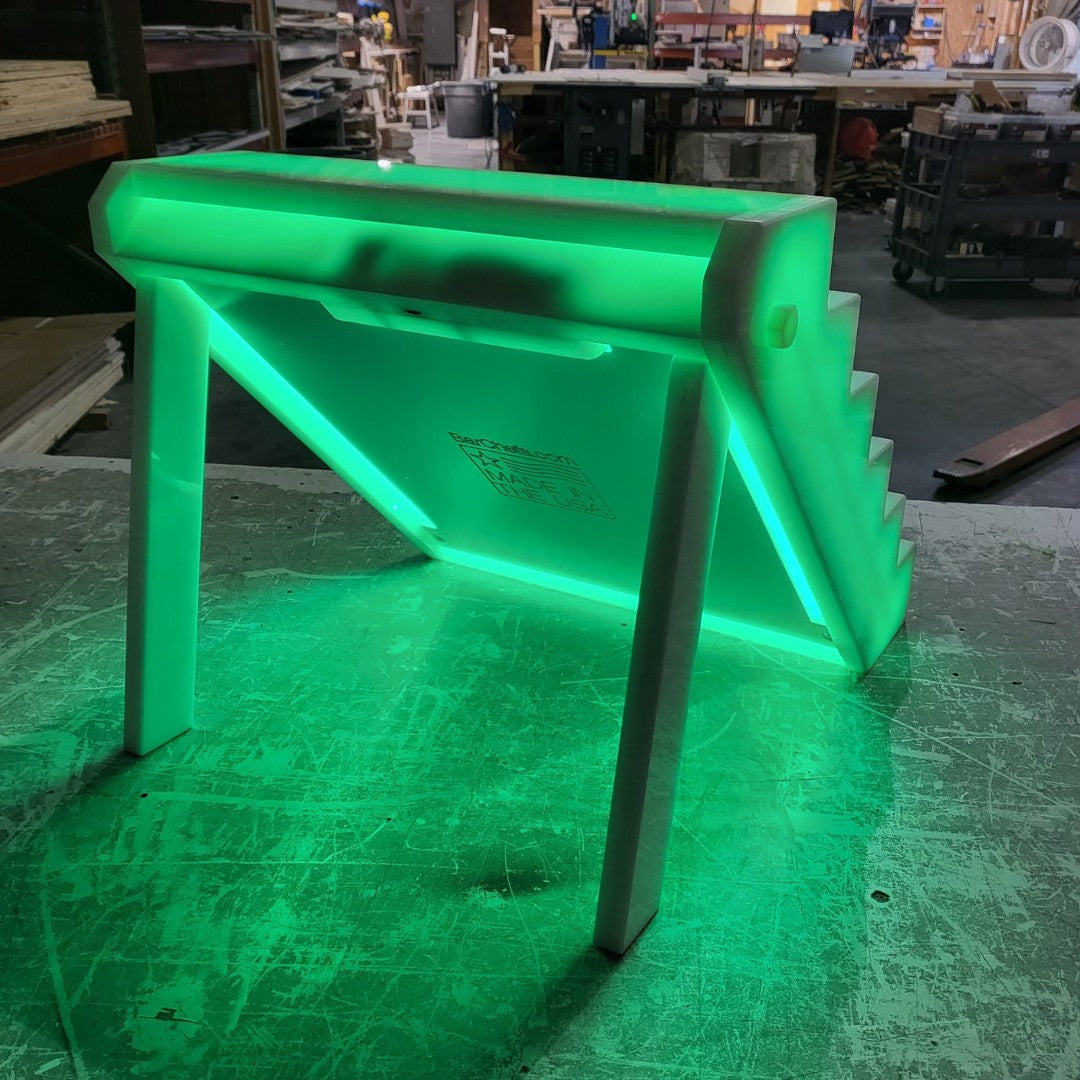 Portable Sushi Display Steps | Folding catering risers