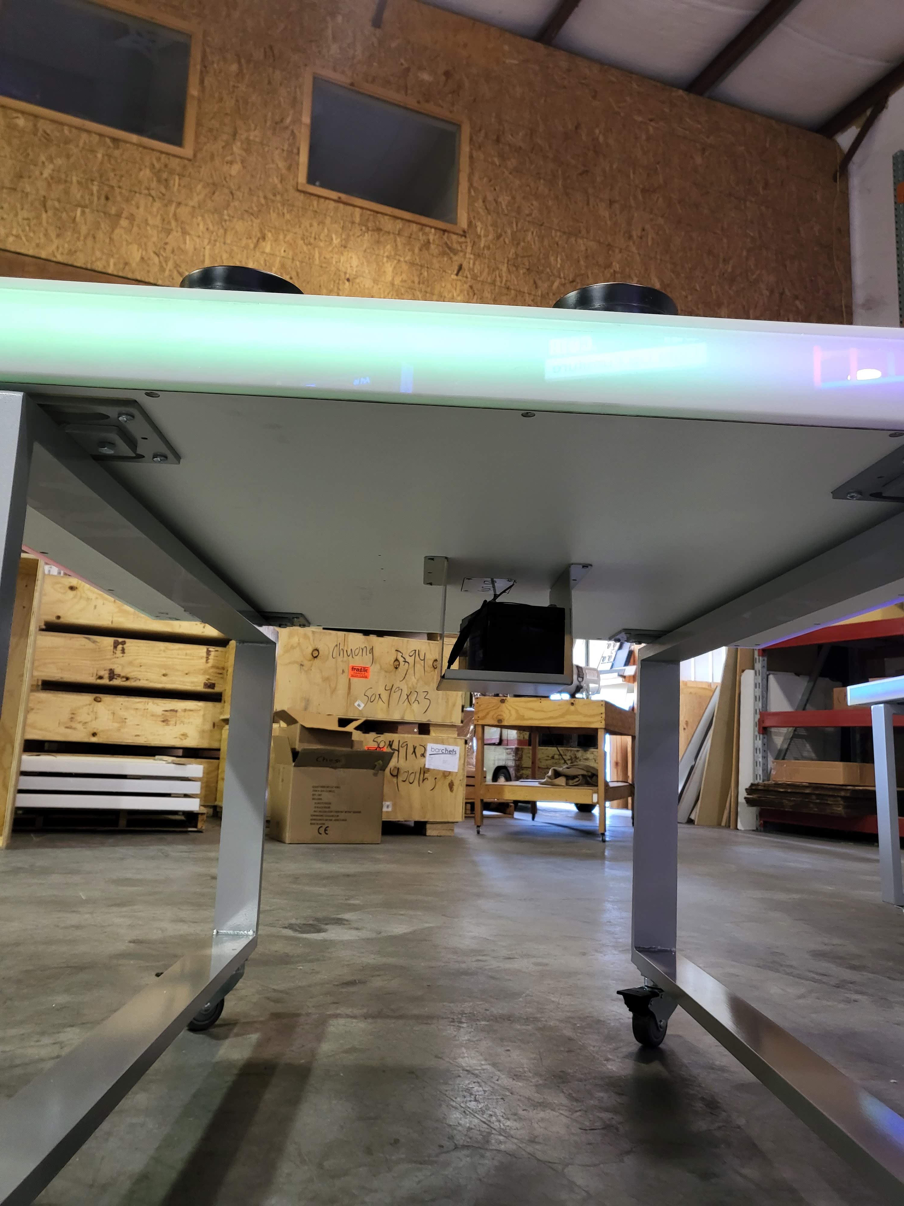 Light up LED Multi-Game Single Table