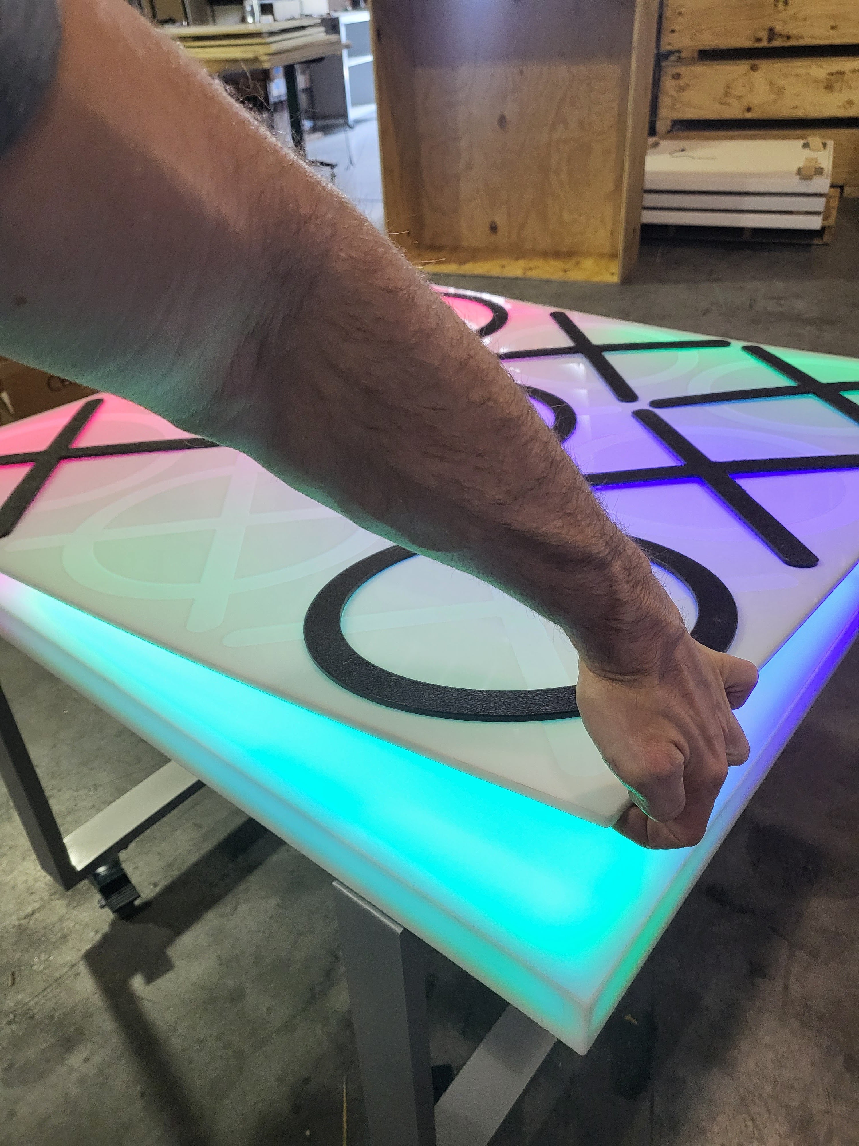 Light up LED Multi-Game Single Table