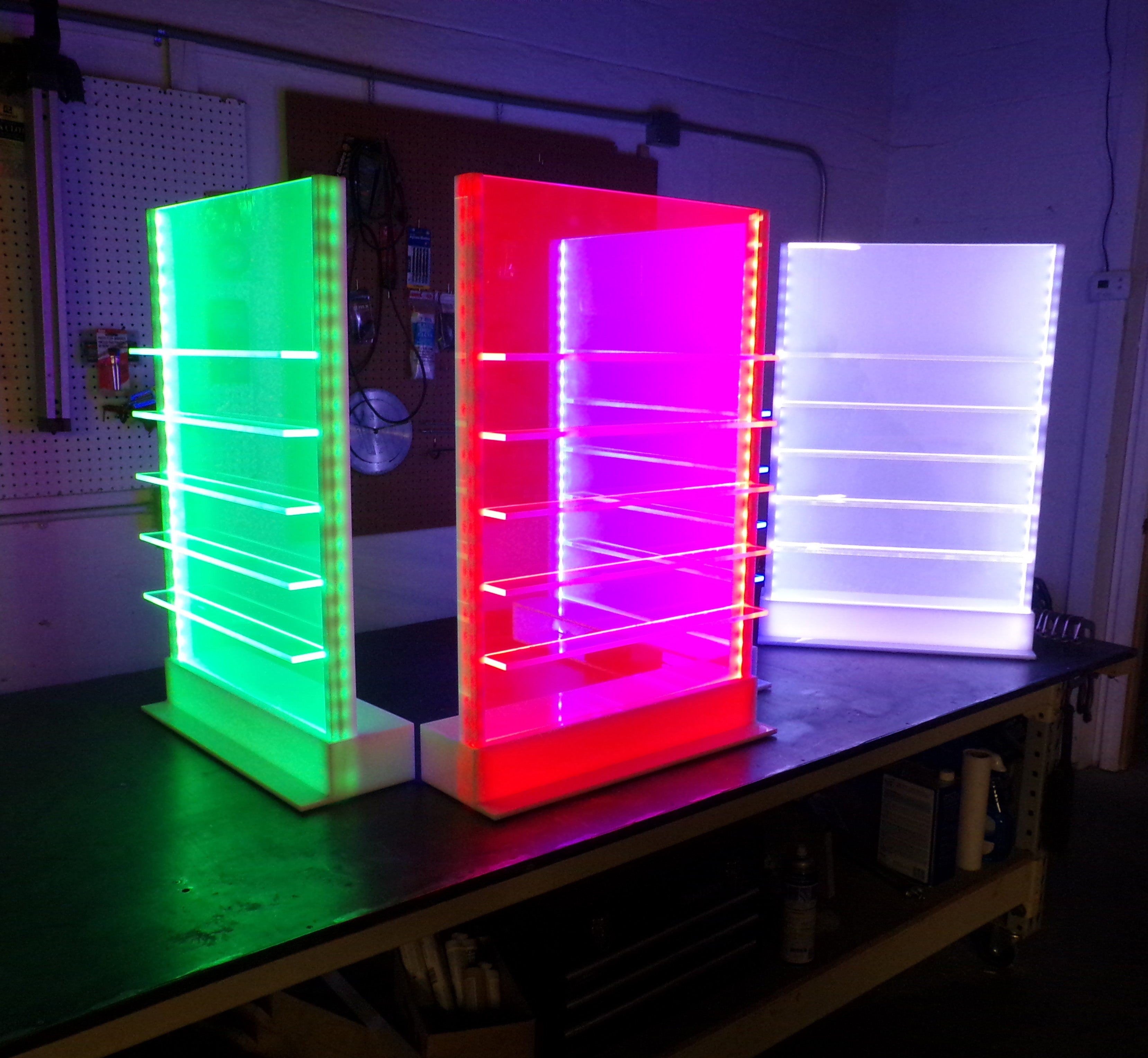 Light-Up LED Food Servers | LED catering displays