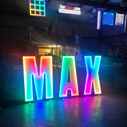 Portable LED Marquee Letters