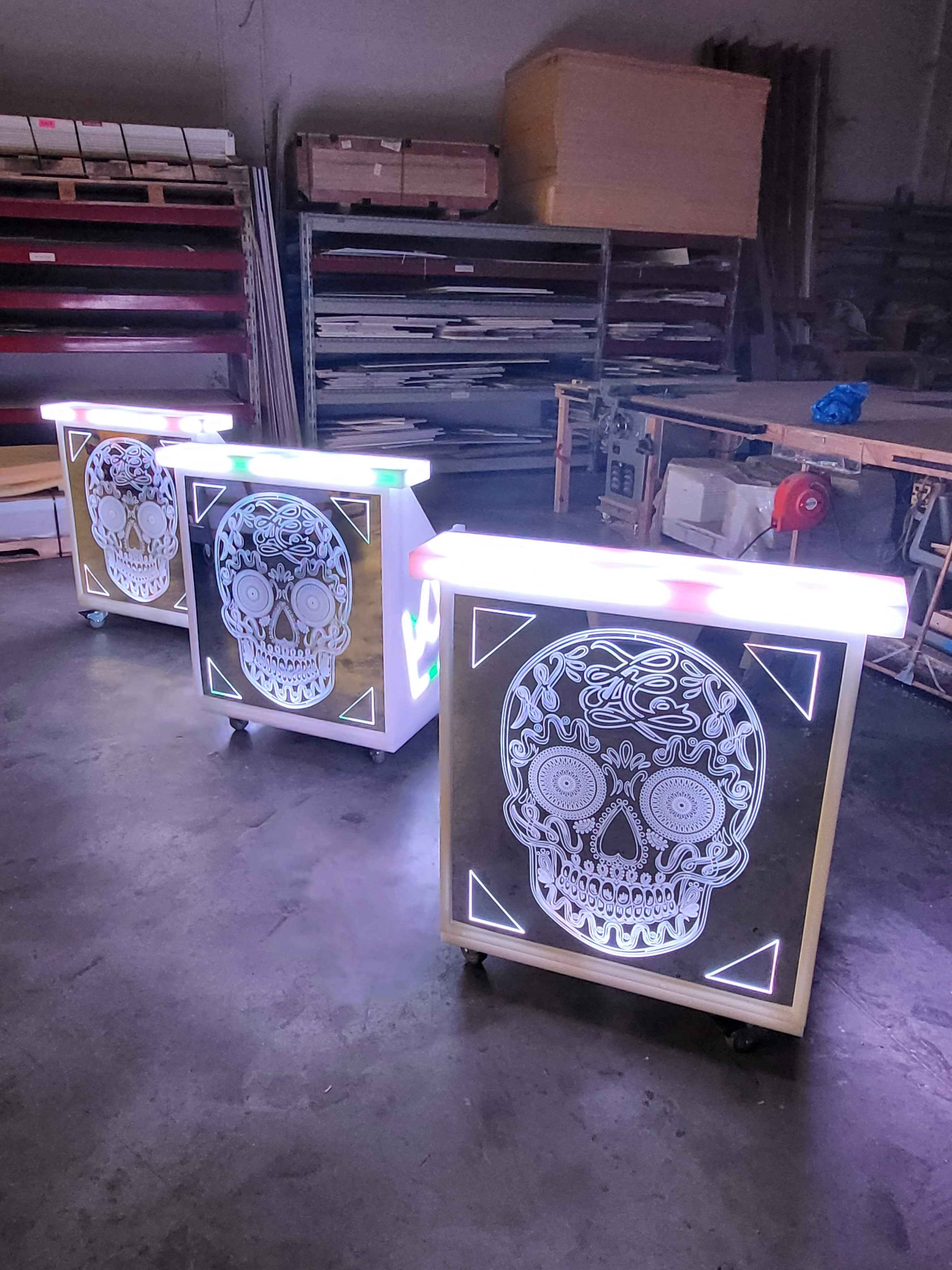 LED Light-Up Portable Bar | superGLOW Series