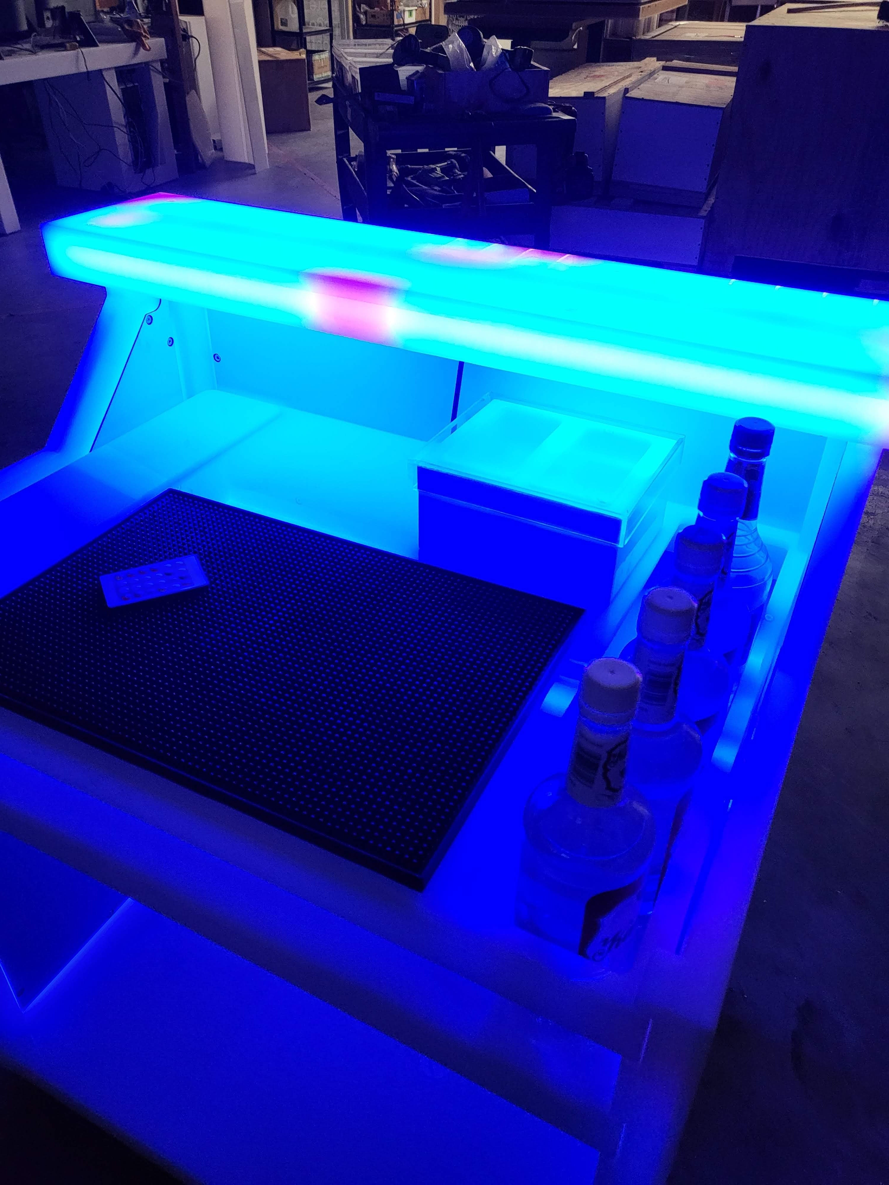 LED Light-Up Portable Bar | superGLOW Series