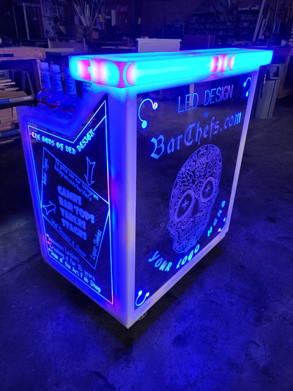 LED Light-Up Portable Bar | superGLOW Series