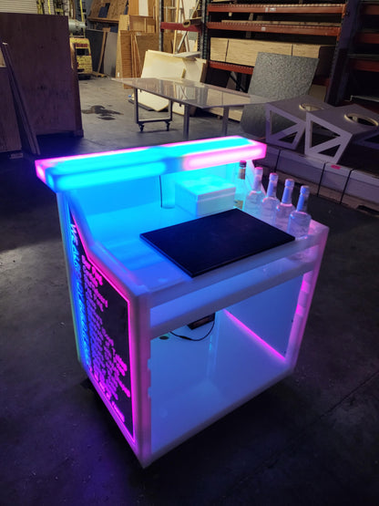 LED Light-Up Portable Bar | superGLOW Series