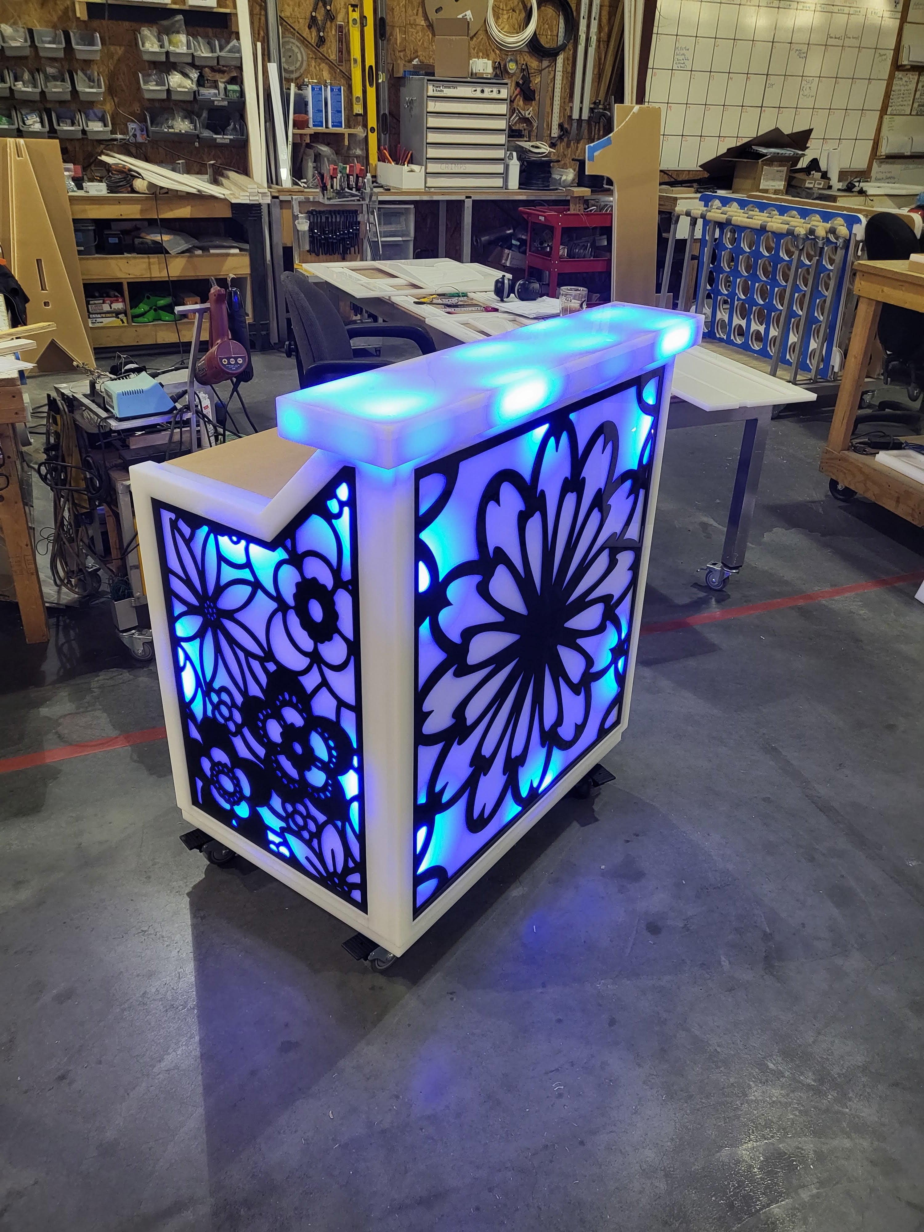 LED Light-Up Portable Bar | superGLOW Series