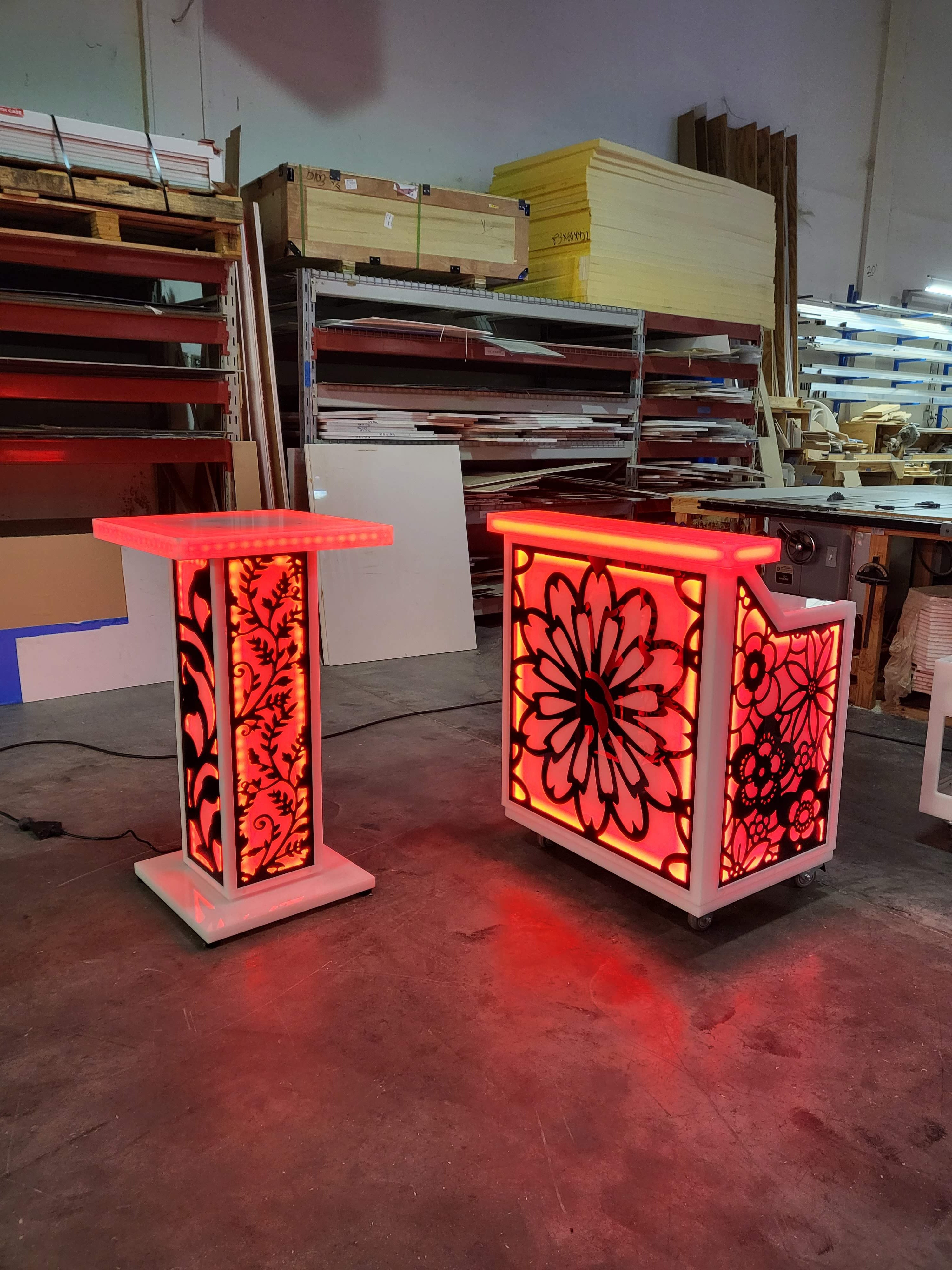 LED Light-Up Portable Bar | superGLOW Series