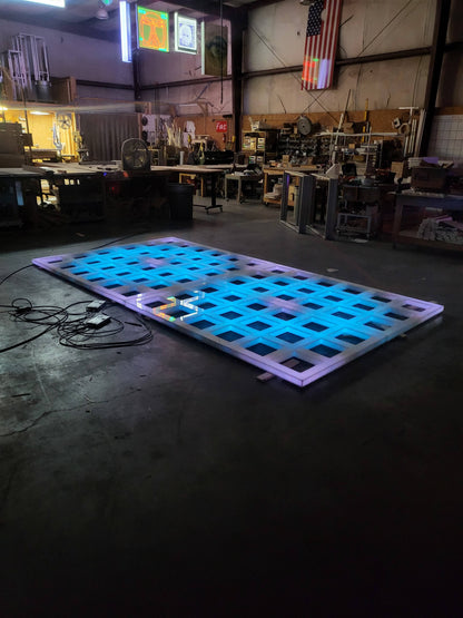 Full Glow THICK Grids | Light-Up LED Art for ceilings