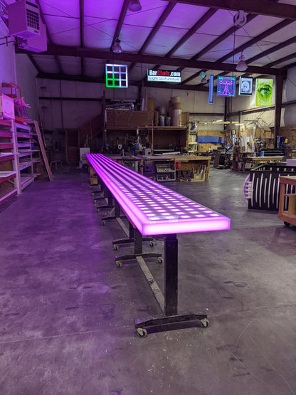 Custom LED Bar Surfaces | Light Up Counter Tops