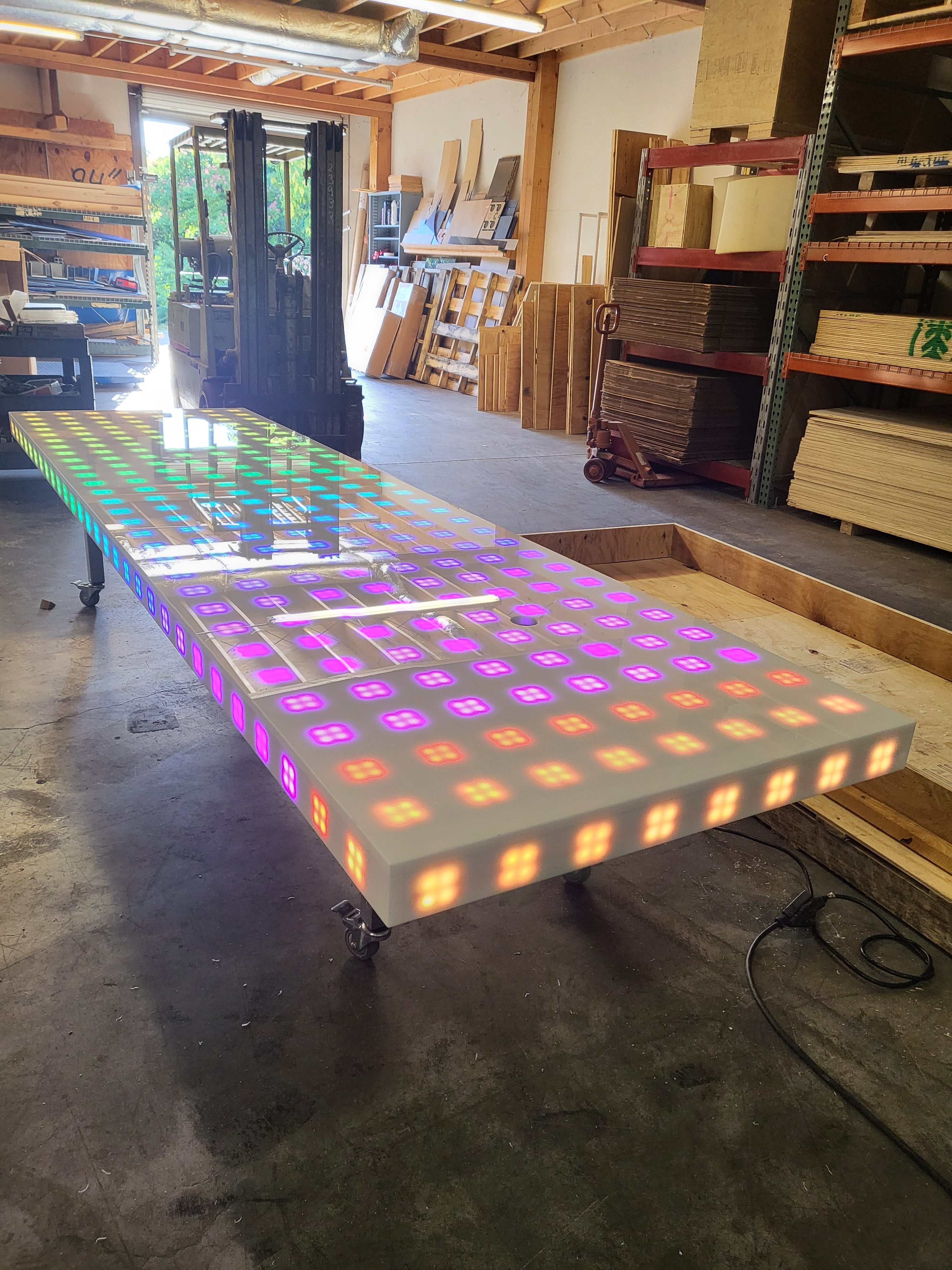 Custom LED Bar Surfaces | Light Up Counter Tops