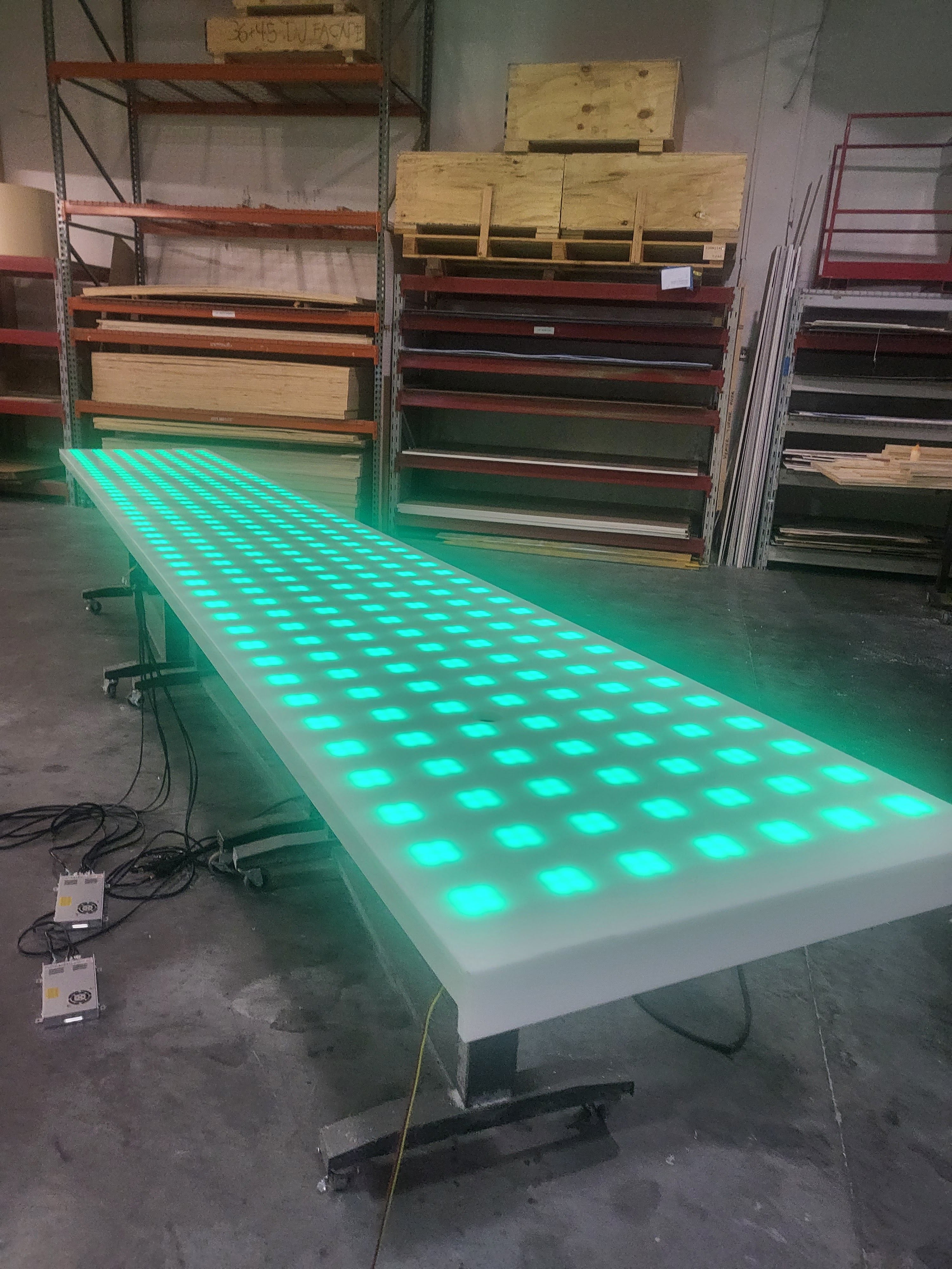 Custom LED Bar Surfaces | Light Up Counter Tops