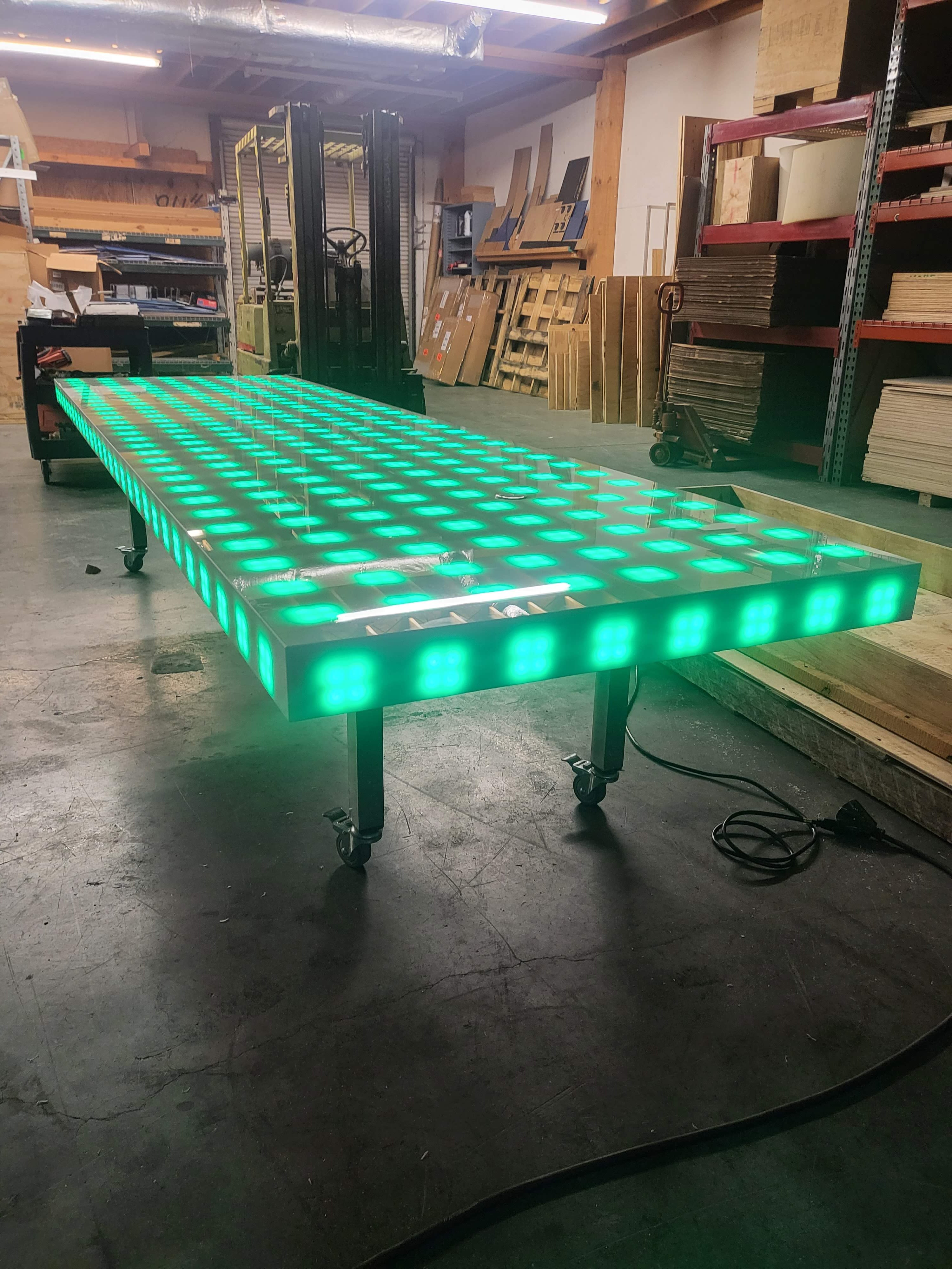 Custom LED Bar Surfaces | Light Up Counter Tops