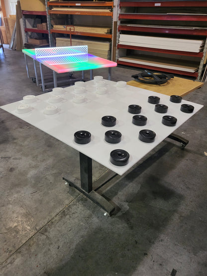 Plastic Checkers Game parts