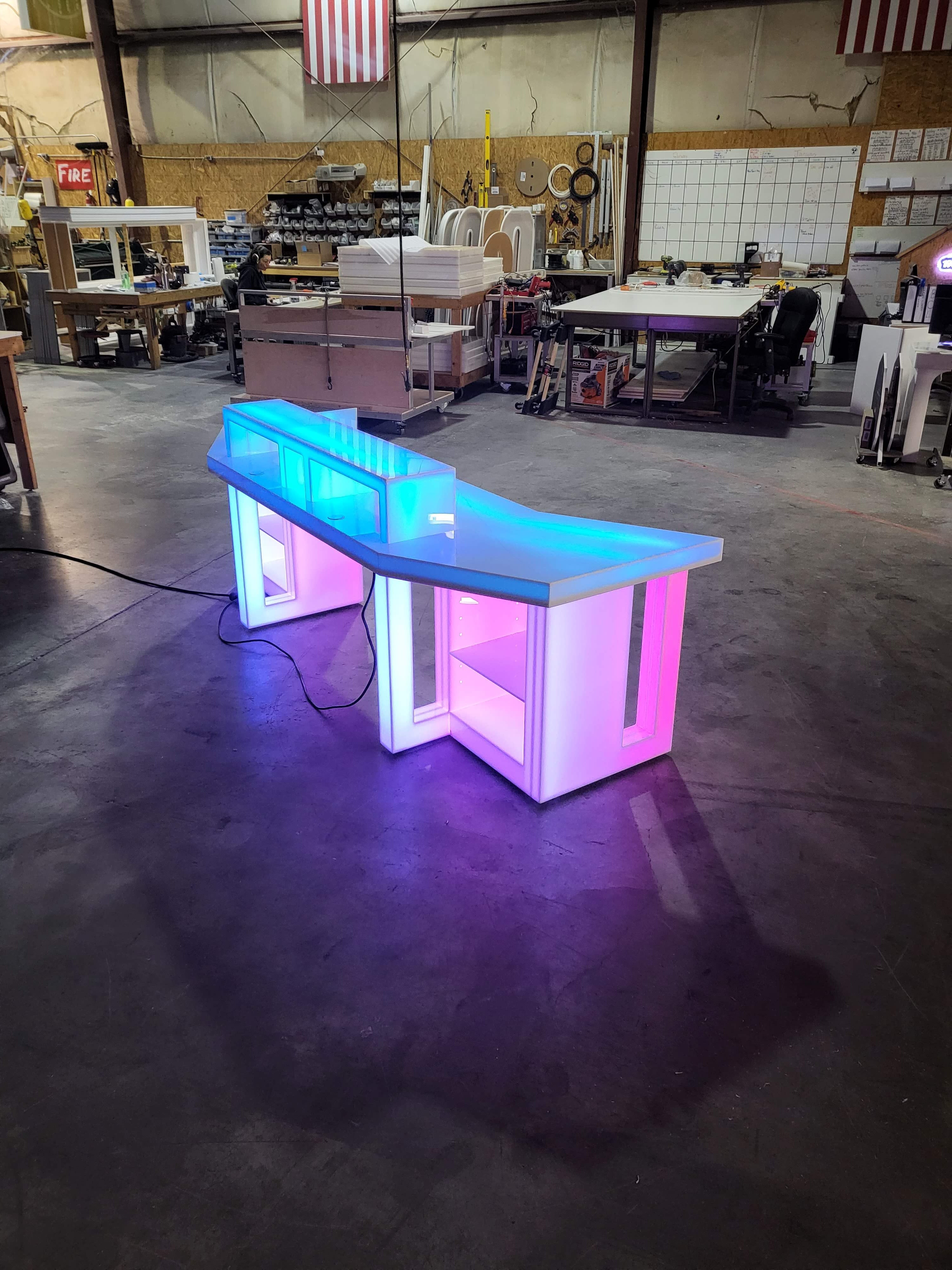 LED Studio Desk