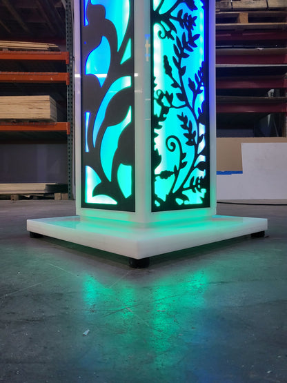 LED Light-Up Highboy & Lounge Tables | superGLOW Series