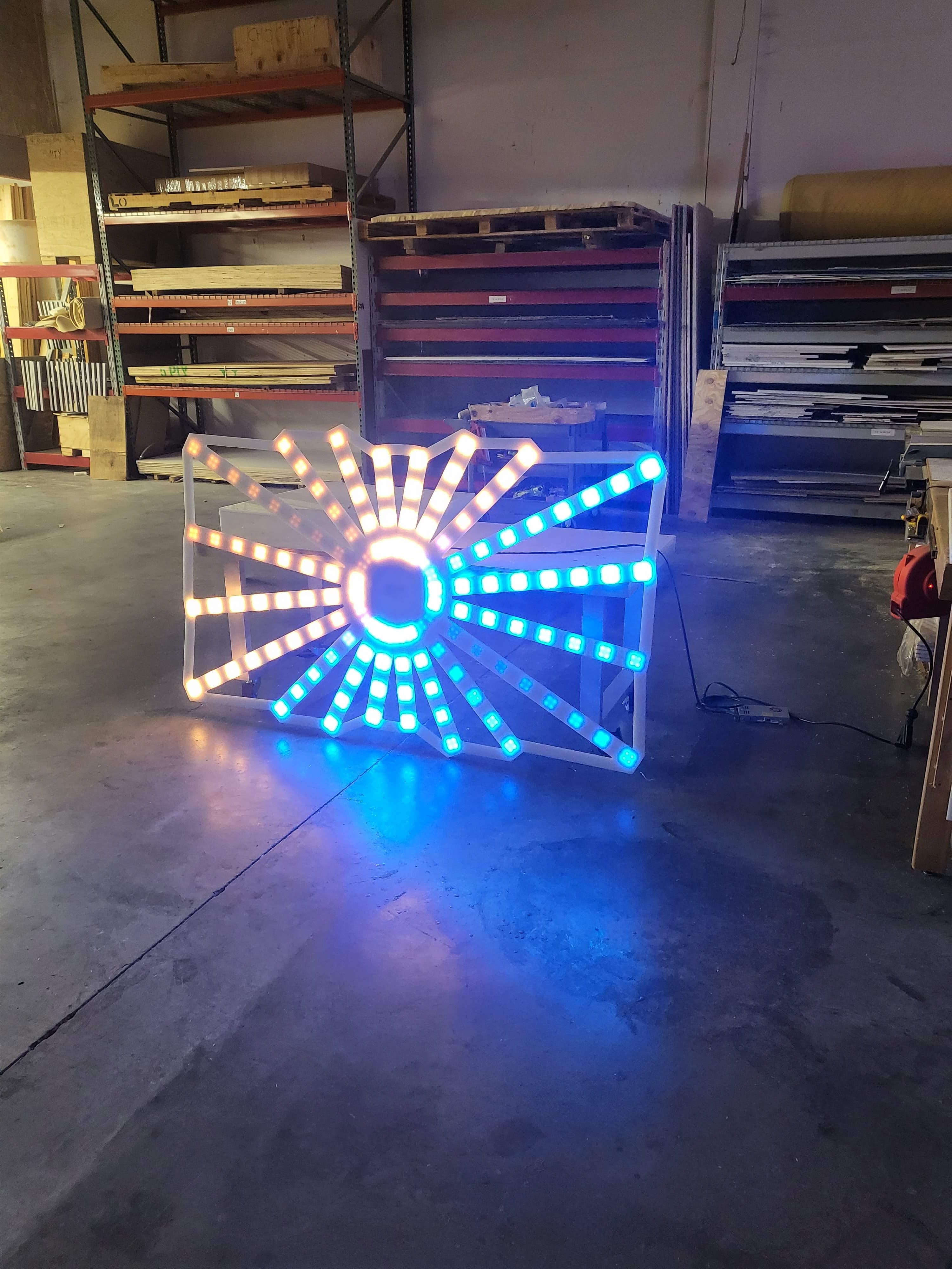"Singularity" LED Art & Décor Panel | Wall or Ceiling Mount LED Art