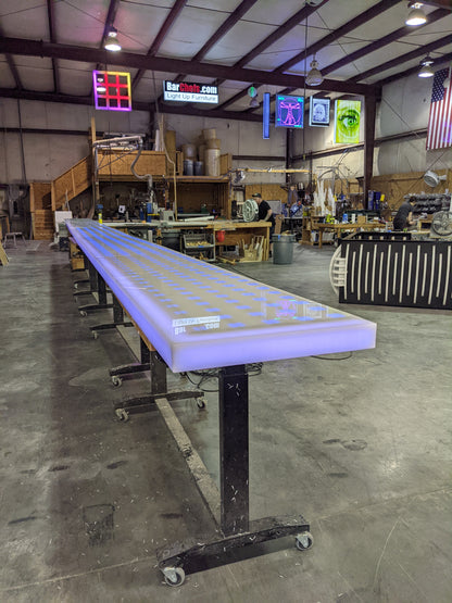 Custom LED Bar Surfaces | Light Up Counter Tops