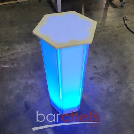 LED Collapsible Tradeshow Table – BarChefs