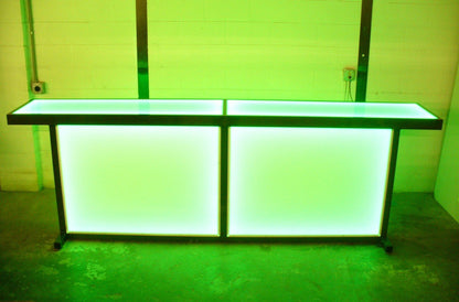 LED Large Counter Height Counter-Height Table Glow Light Cool Living Room Furniture Bar-Height Bar Height Home Furniture Party Green