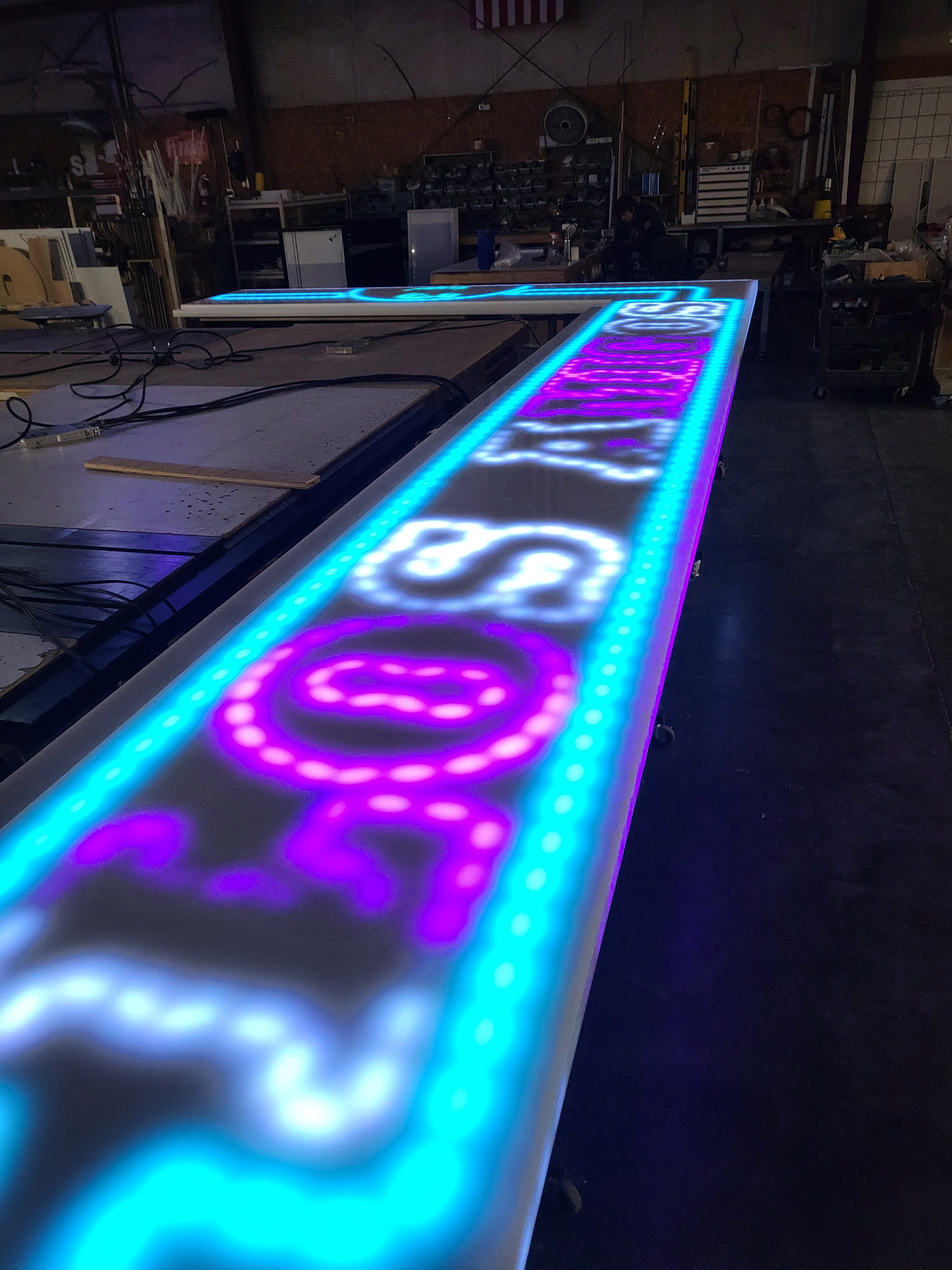 Custom LED Bar Surfaces | Light Up Counter Tops