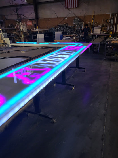 Custom LED Bar Surfaces | Light Up Counter Tops