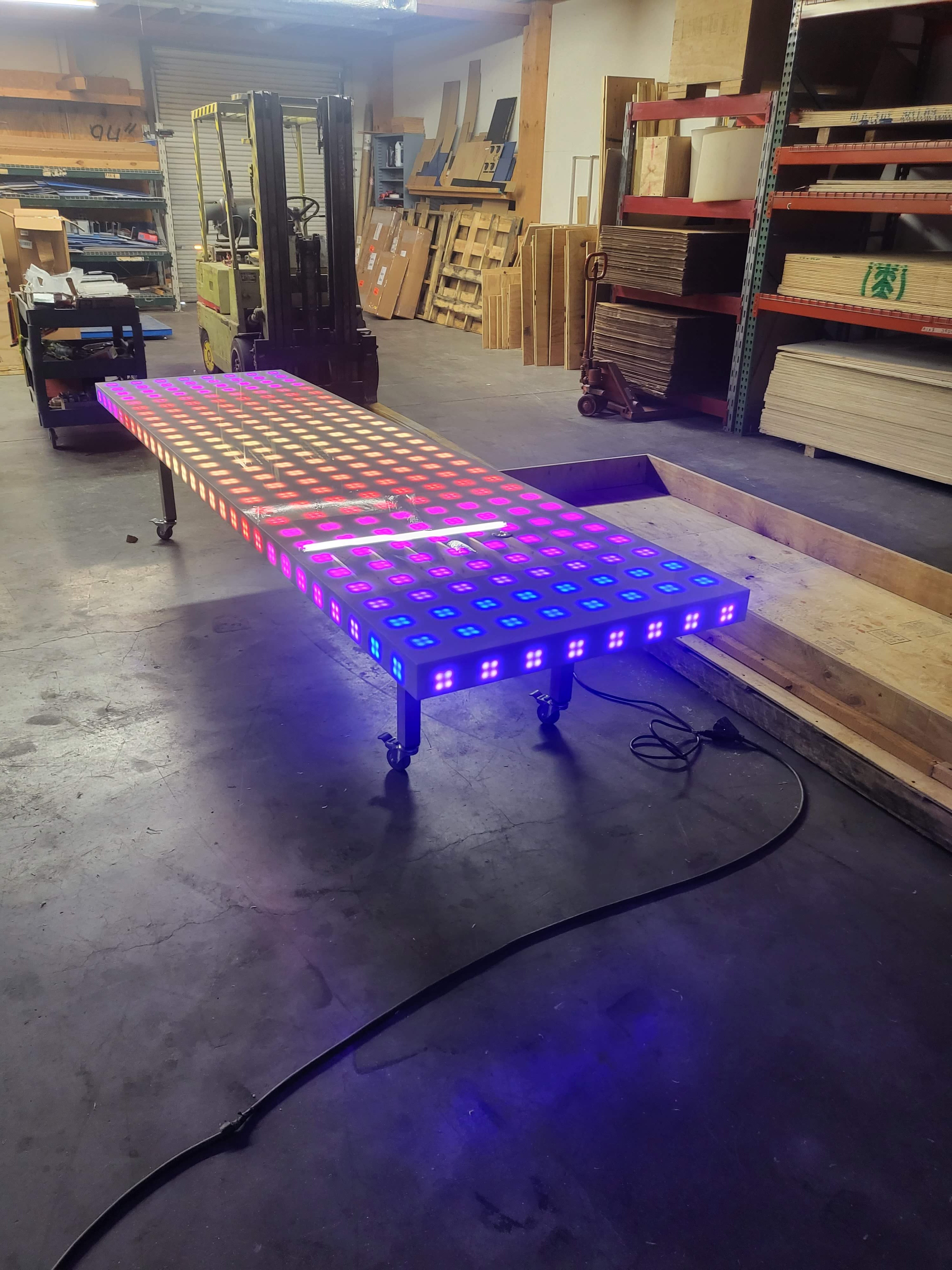 Custom LED Bar Surfaces | Light Up Counter Tops