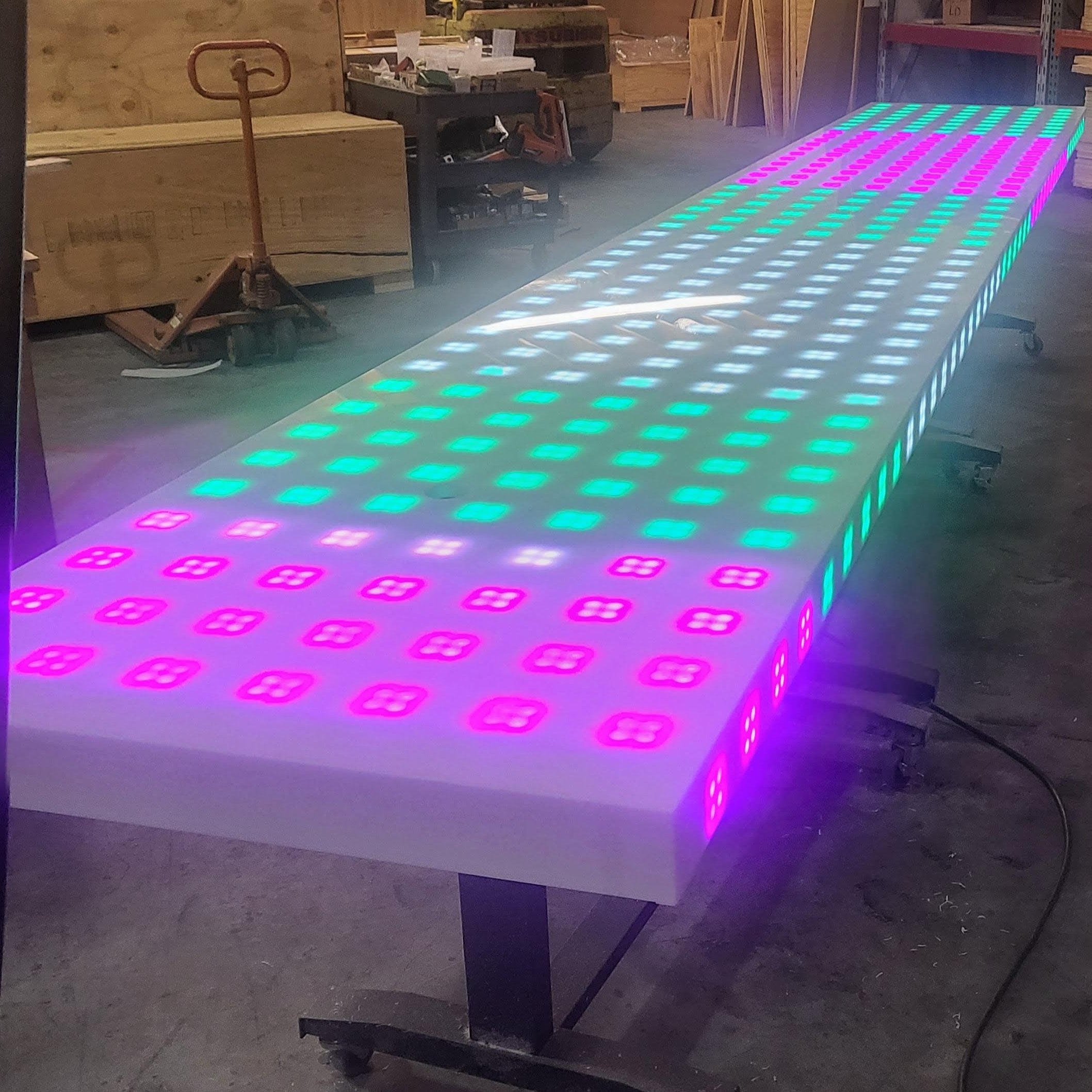 Custom LED Bar Surfaces | Light Up Counter Tops