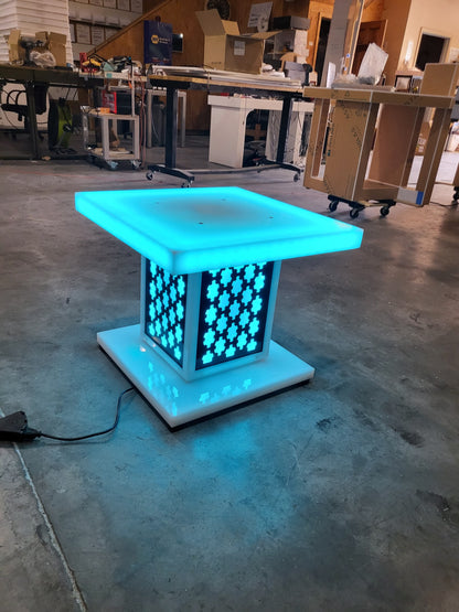 LED Light-Up Highboy & Lounge Tables | superGLOW Series