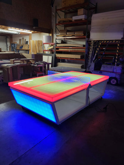 LED Ping Pong Table | Light-Up Table Tennis