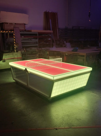 LED Ping Pong Table | Light-Up Table Tennis