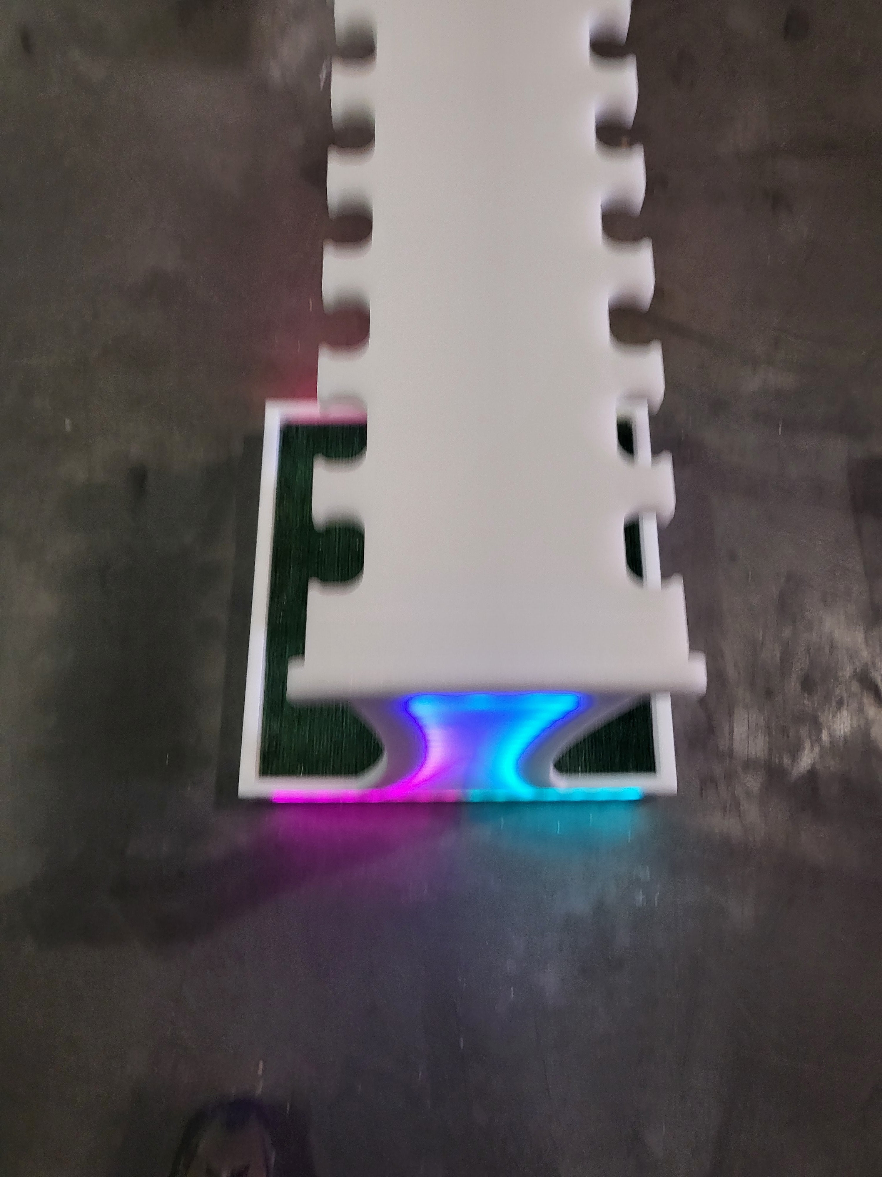 Light-Up Putter Stand | LED Putting Stick Holder