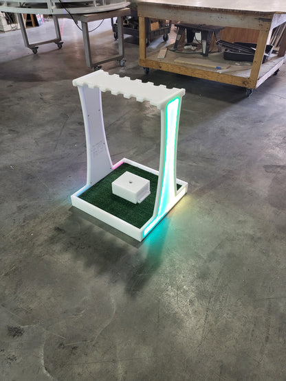 Light-Up Putter Stand | LED Putting Stick Holder