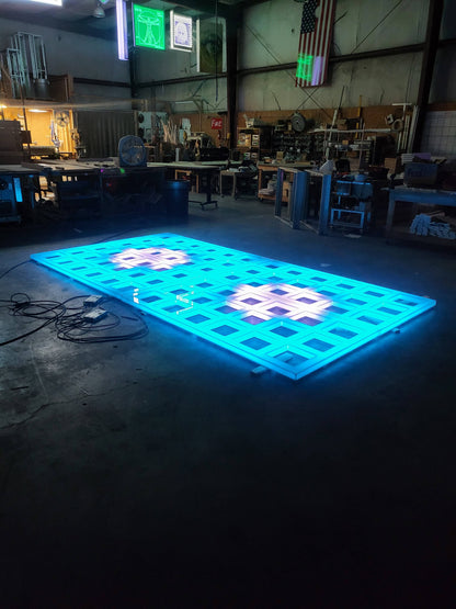 Full Glow THICK Grids | Light-Up LED Art for ceilings