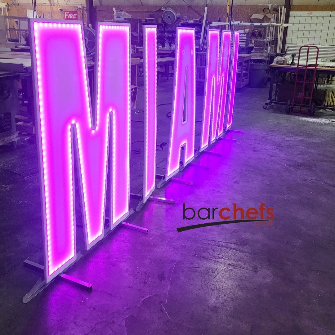 Light Up 60" Marquee Letters | LED Numbers & Glowing Symbols