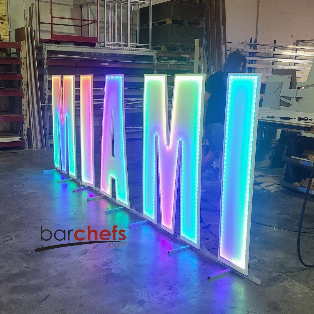 Light Up 60" Marquee Letters | LED Numbers & Glowing Symbols