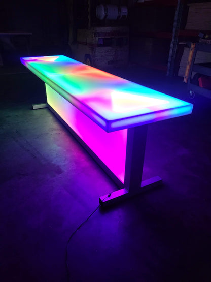 LED Beer Pong Table | Light-Up Glowing Party Table