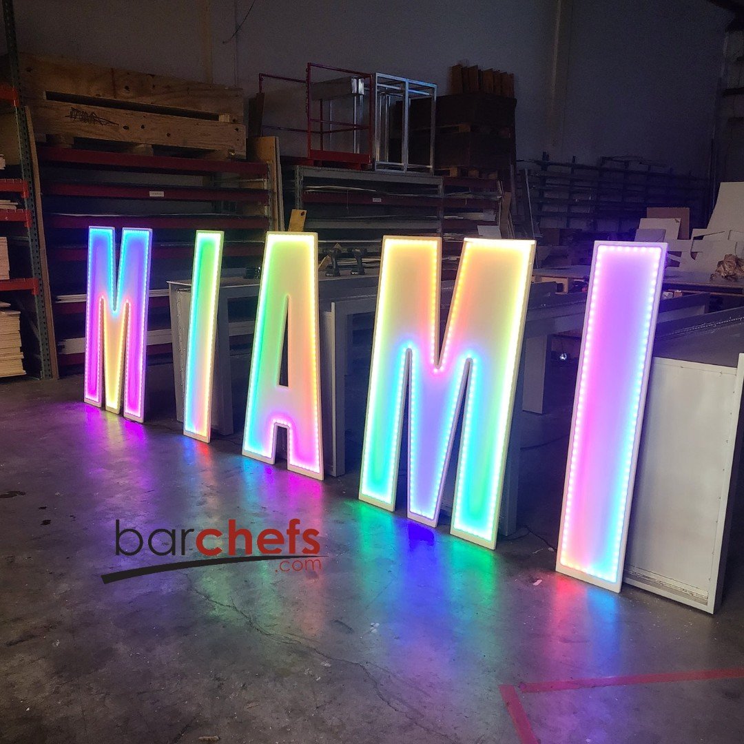 Light Up 60" Marquee Letters | LED Numbers & Glowing Symbols