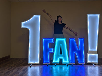 Light Up 30" Marquee Letters | LED Numbers & Letters