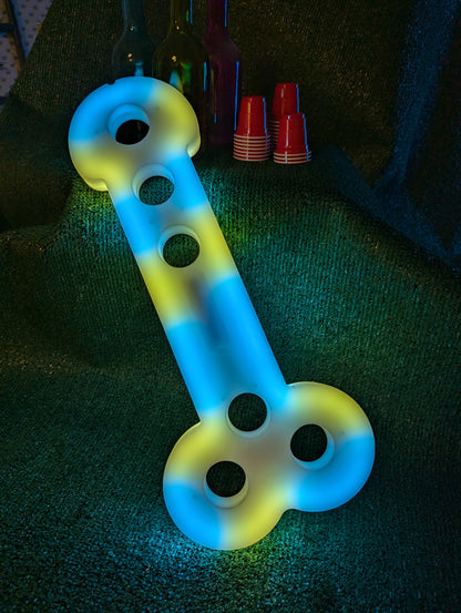 LED Novelty Phallic-Shaped Shot Tray | Perfect for Bachelorette Parties