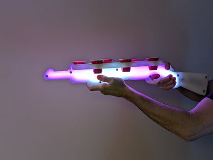 Shots Gun | LED Gun-Shaped Shot Tray for Nightclubs and Bars