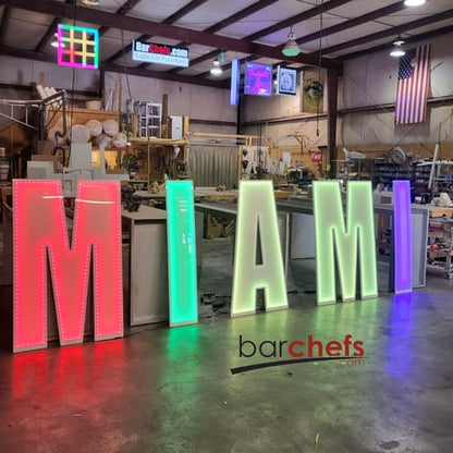 Light Up 60" Marquee Letters | LED Numbers & Glowing Symbols