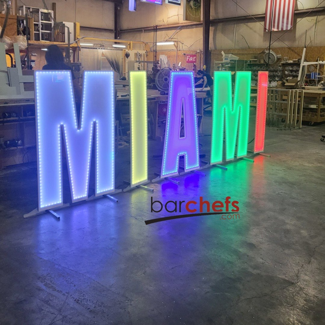 Light Up 60" Marquee Letters | LED Numbers & Glowing Symbols