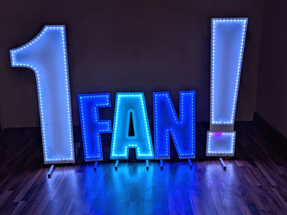 Light Up 30" Marquee Letters | LED Numbers & Letters