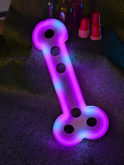 LED Novelty Phallic-Shaped Shot Tray | Perfect for Bachelorette Parties