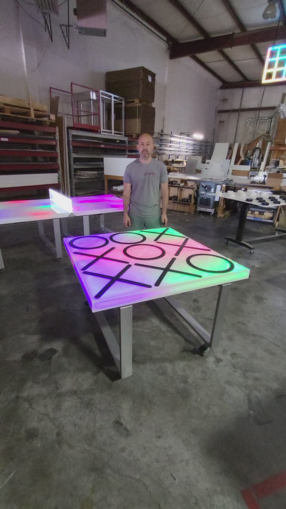 Light up LED Multi-Game Single Table