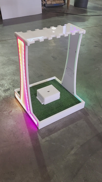 Light-Up Putter Stand | LED Putting Stick Holder